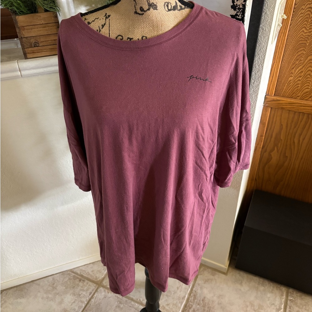 Plum Oversized T-Shirt